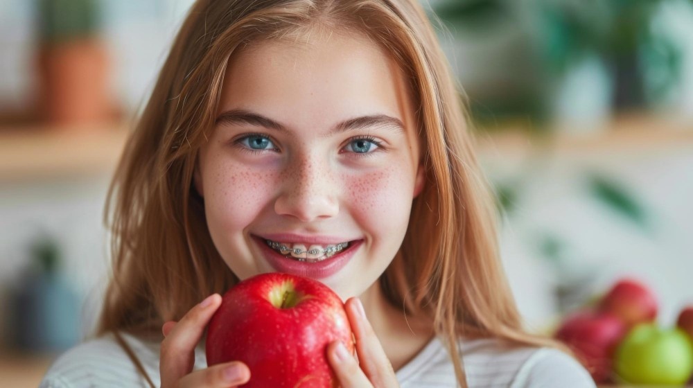Foods to eat with braces