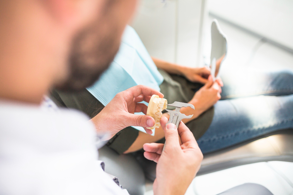 Dental implant surgery for missing molars