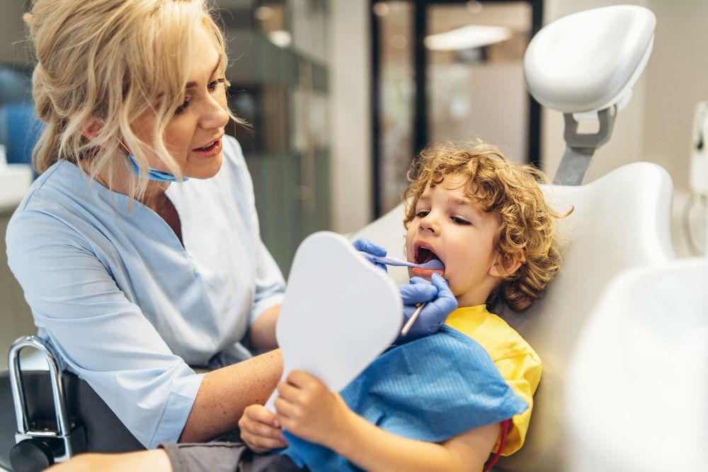 children's dentist in Albania