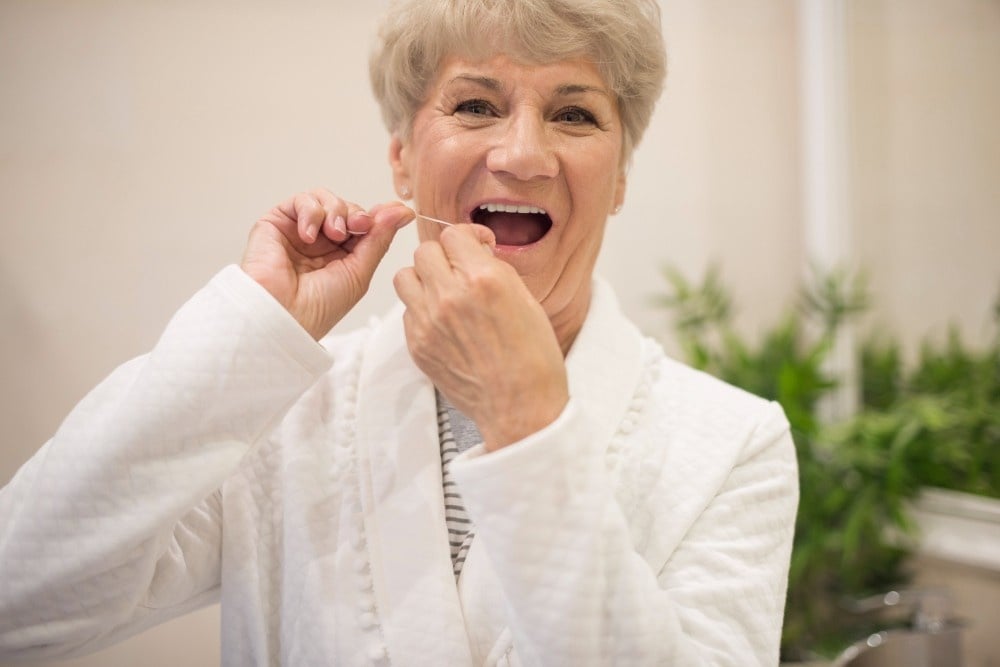 proper flossing technique