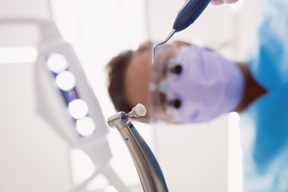 Gingivoplasty procedure, gum line surgery in Albania