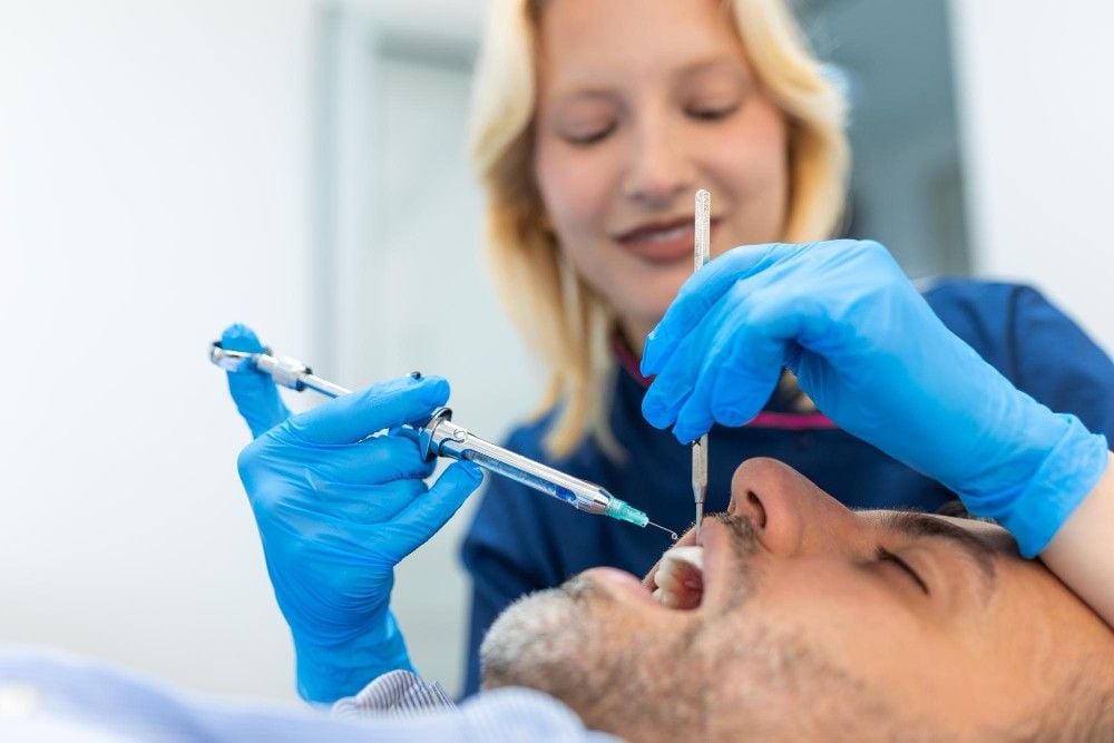 Sedation for dental implant surgery in Albania
