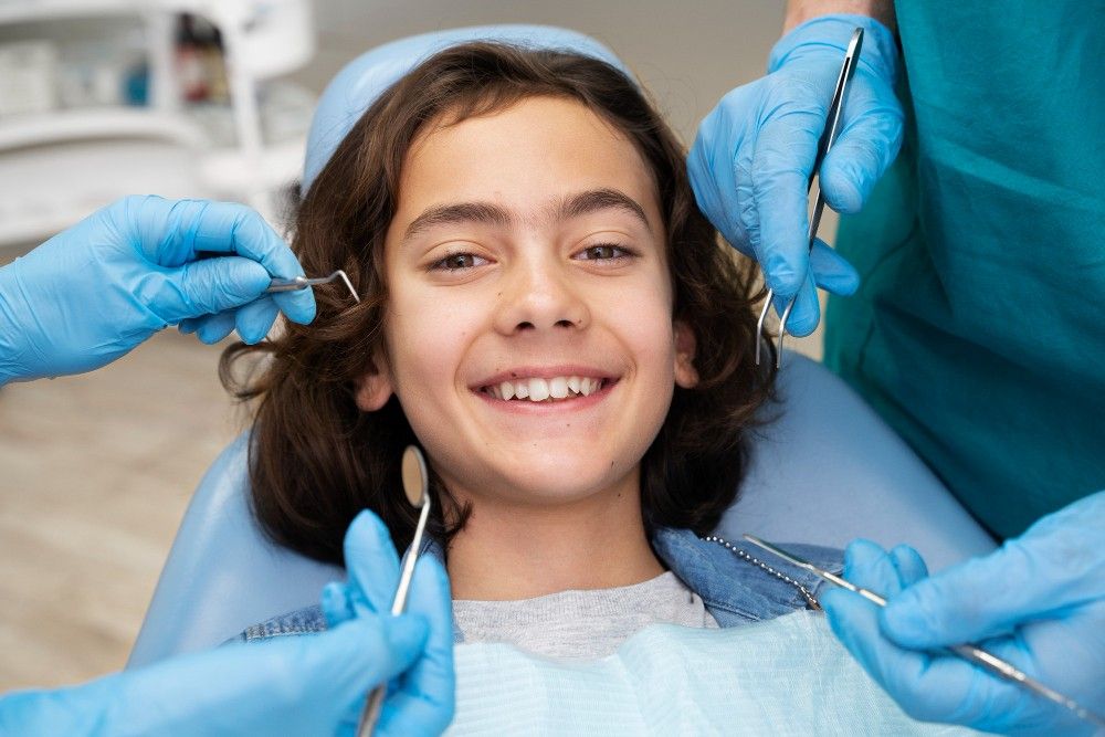 Kids dentist in Albania, affordable dental care for kids