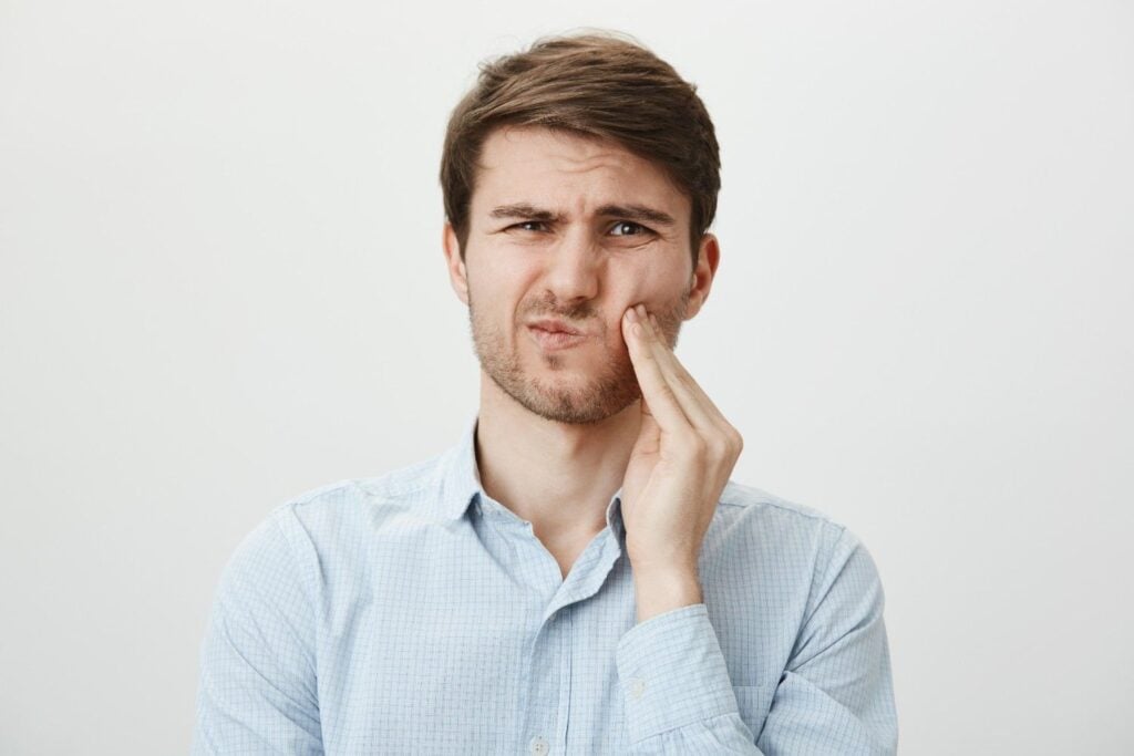 dental crown pain