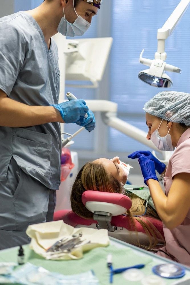 modern dental clinic in Albania