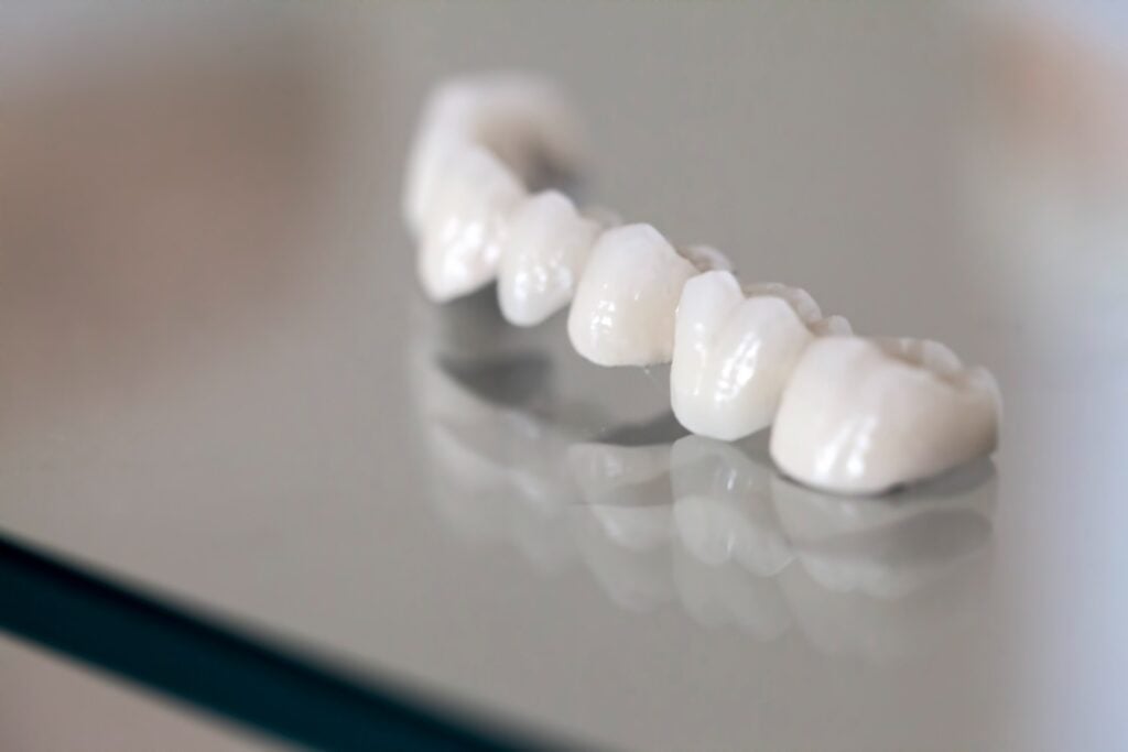 zirconium porcelain tooth plate dentist store photo4